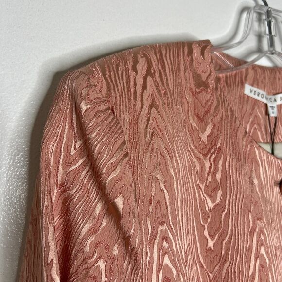 Veronica Beard Eris Women's Textured Blazer Suit Jacket Blush Pink Size 8 NEW - Picture 4 of 13